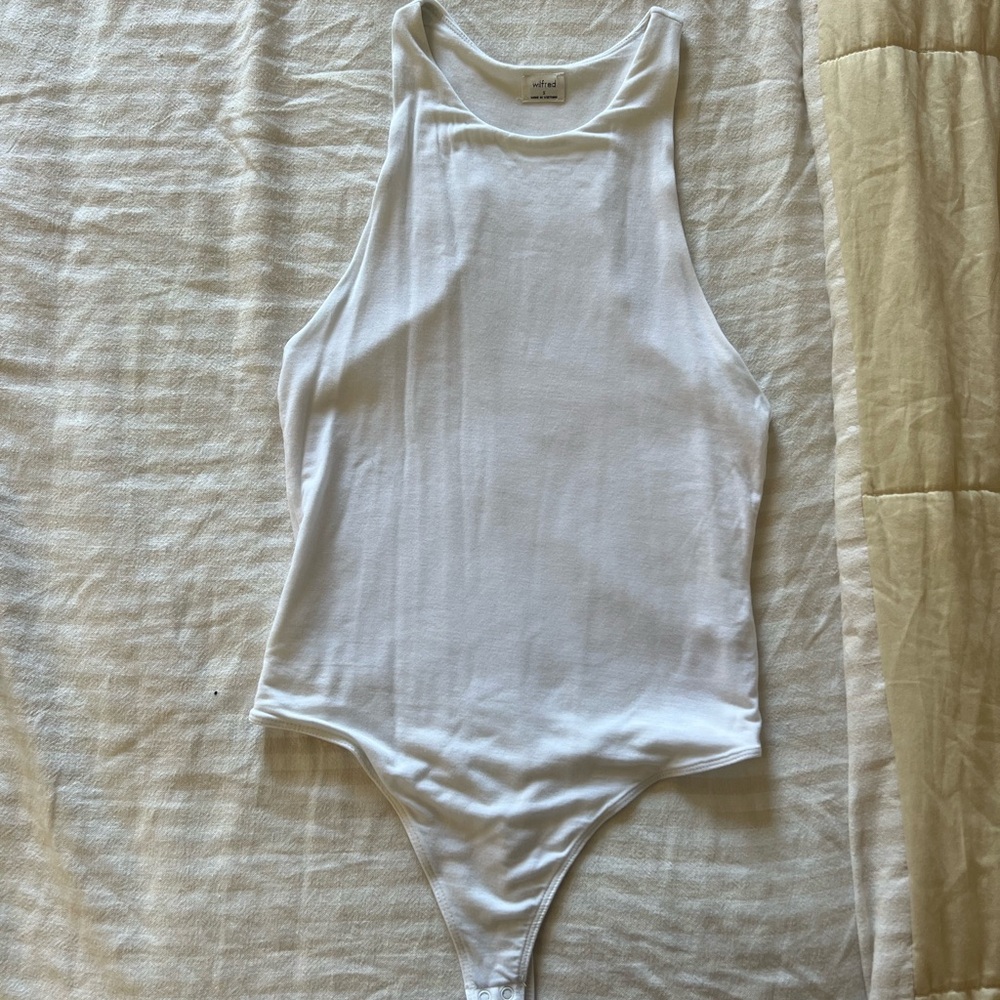 Wilfred Classic White Tank Bodysuit